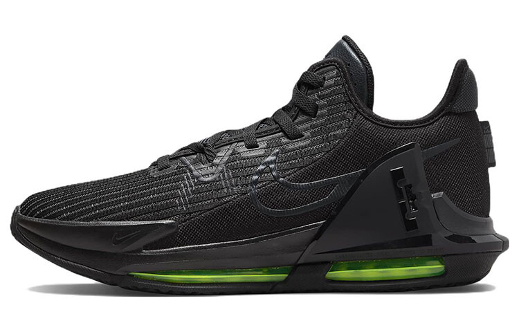 

Nike LeBron Witness 6 Черный флуоресцентный желтый