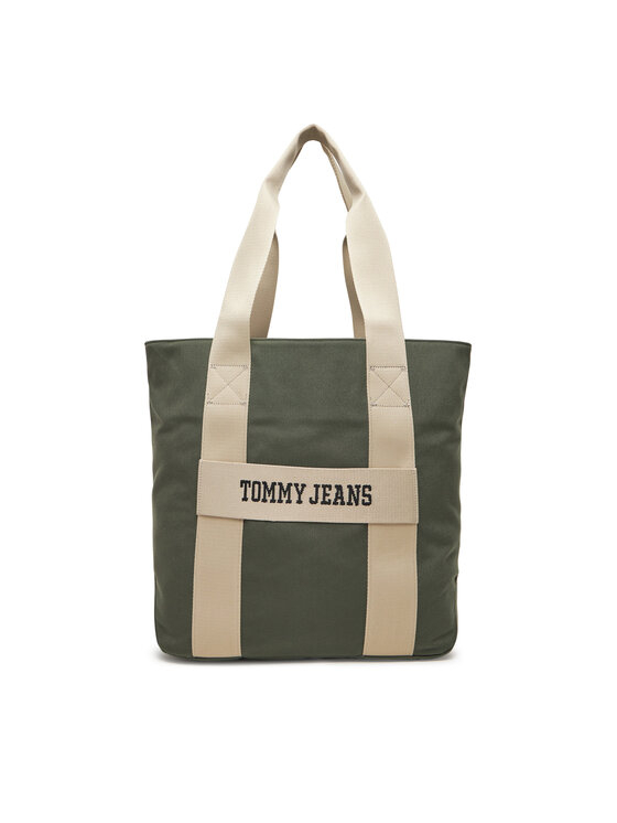 

Сумка Retro Cool Tote AM0AM13278 Tommy Jeans, хаки