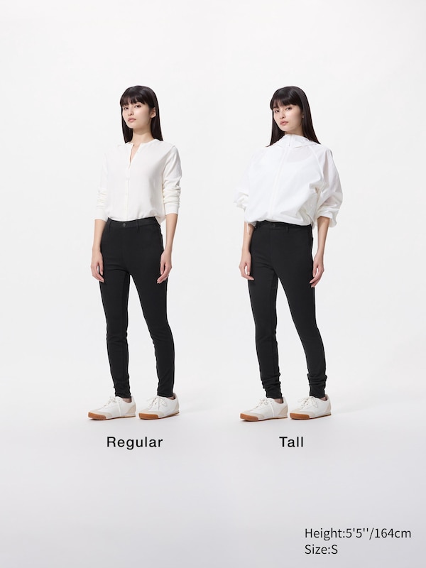 Ультраэластичные леггинсы Uniqlo, 00 white — фото 2