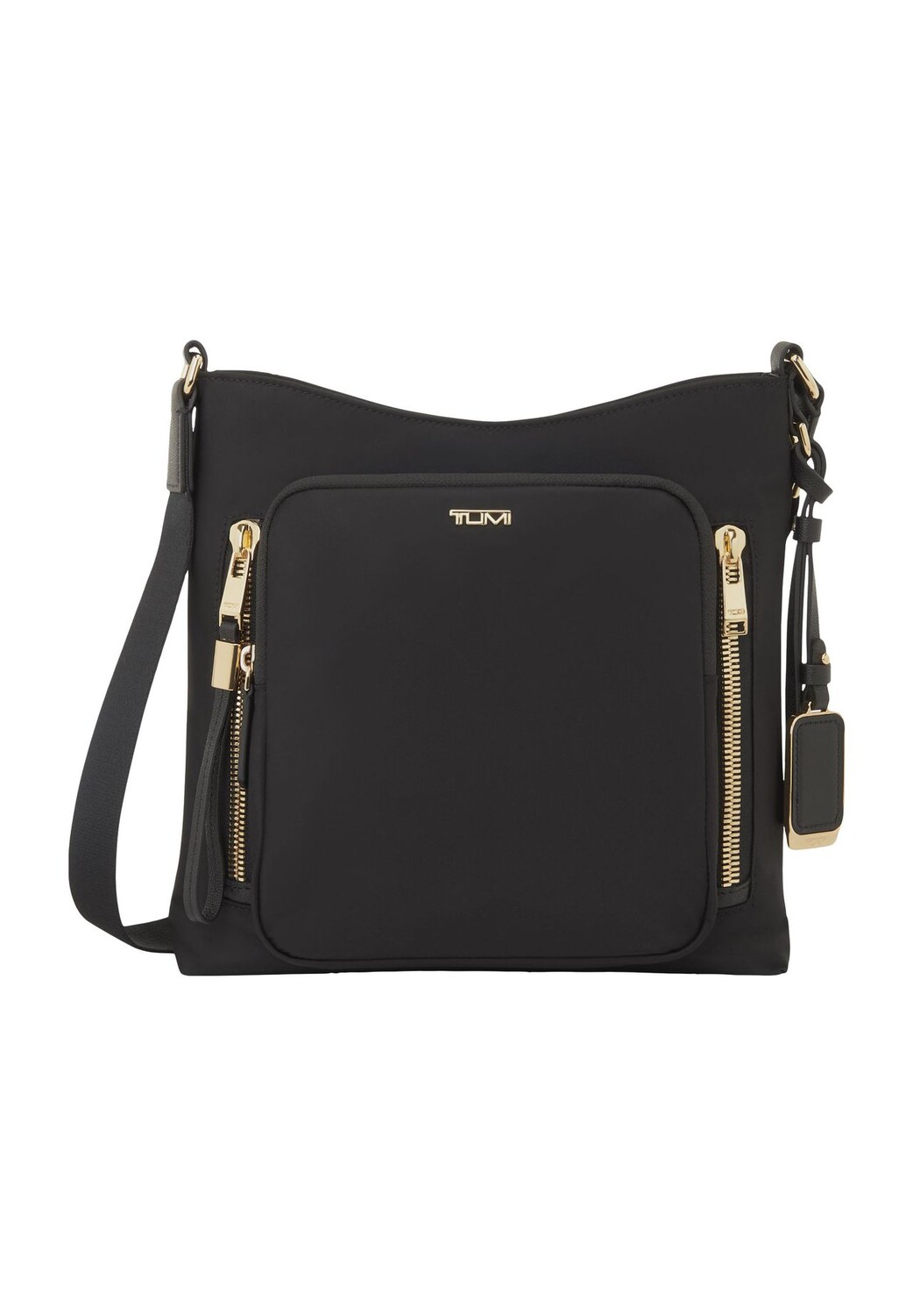 

Сумка через плечо с эмблемой для женщин TUMI, цвет Black Gold Dgld