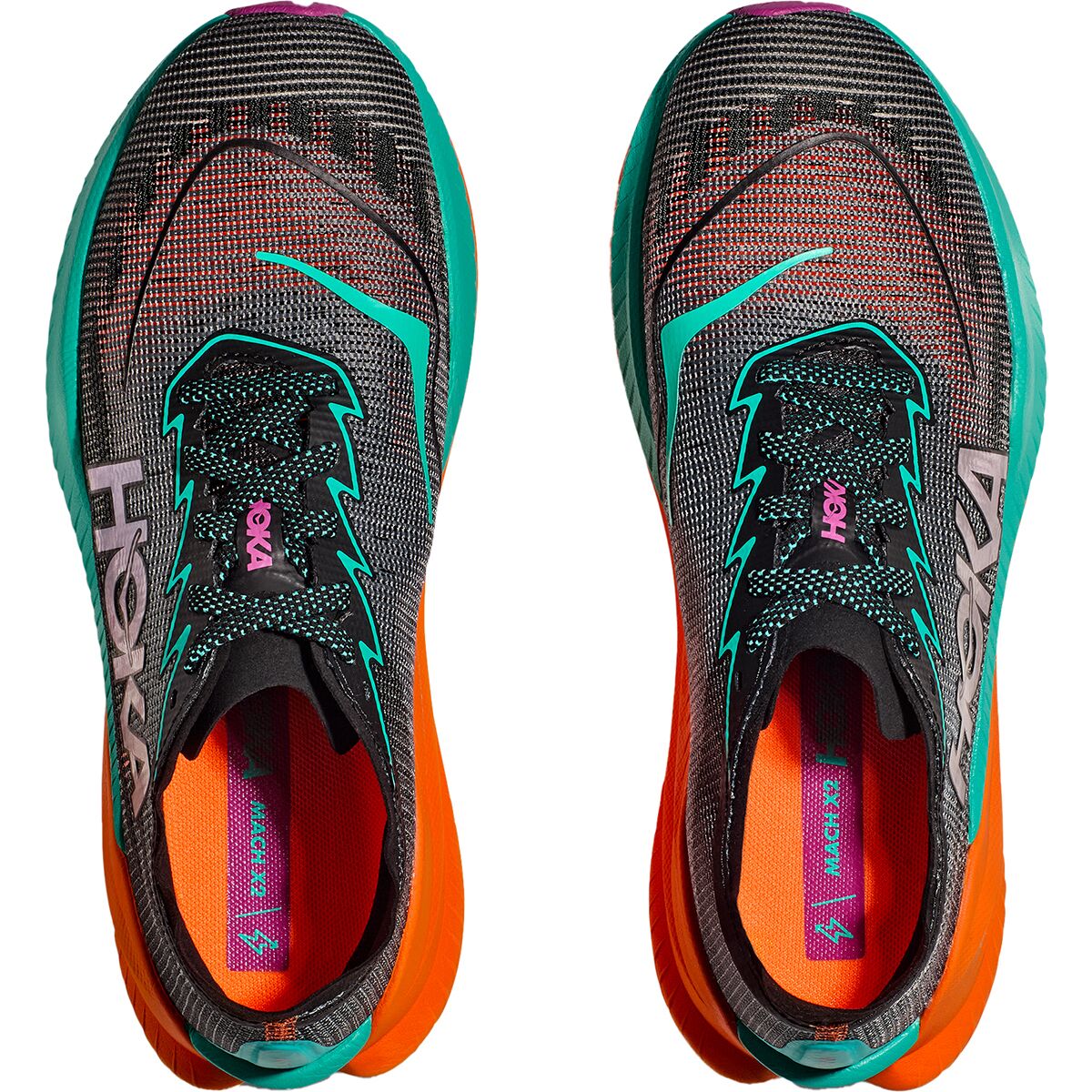 Беговая обувь Mach x 2 Hoka, мультиколор — фото 2