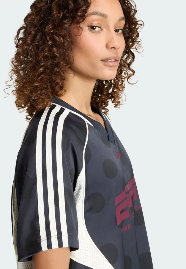 Футболка в горошек Adidas Originals, Night Grey — фото 3