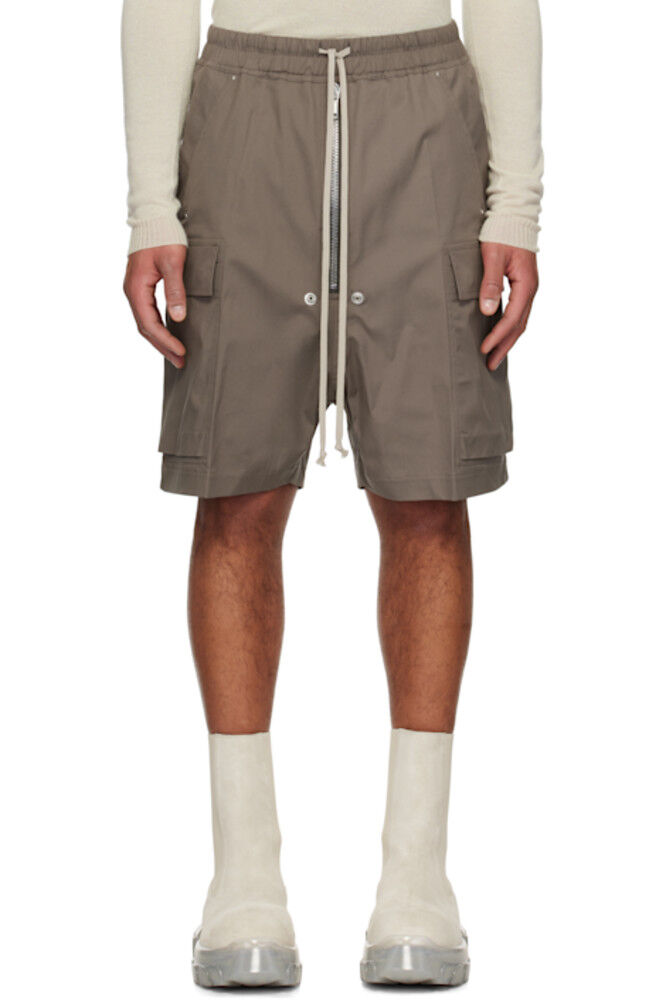 

Серые шорты Hollywood Cargobela Rick Owens