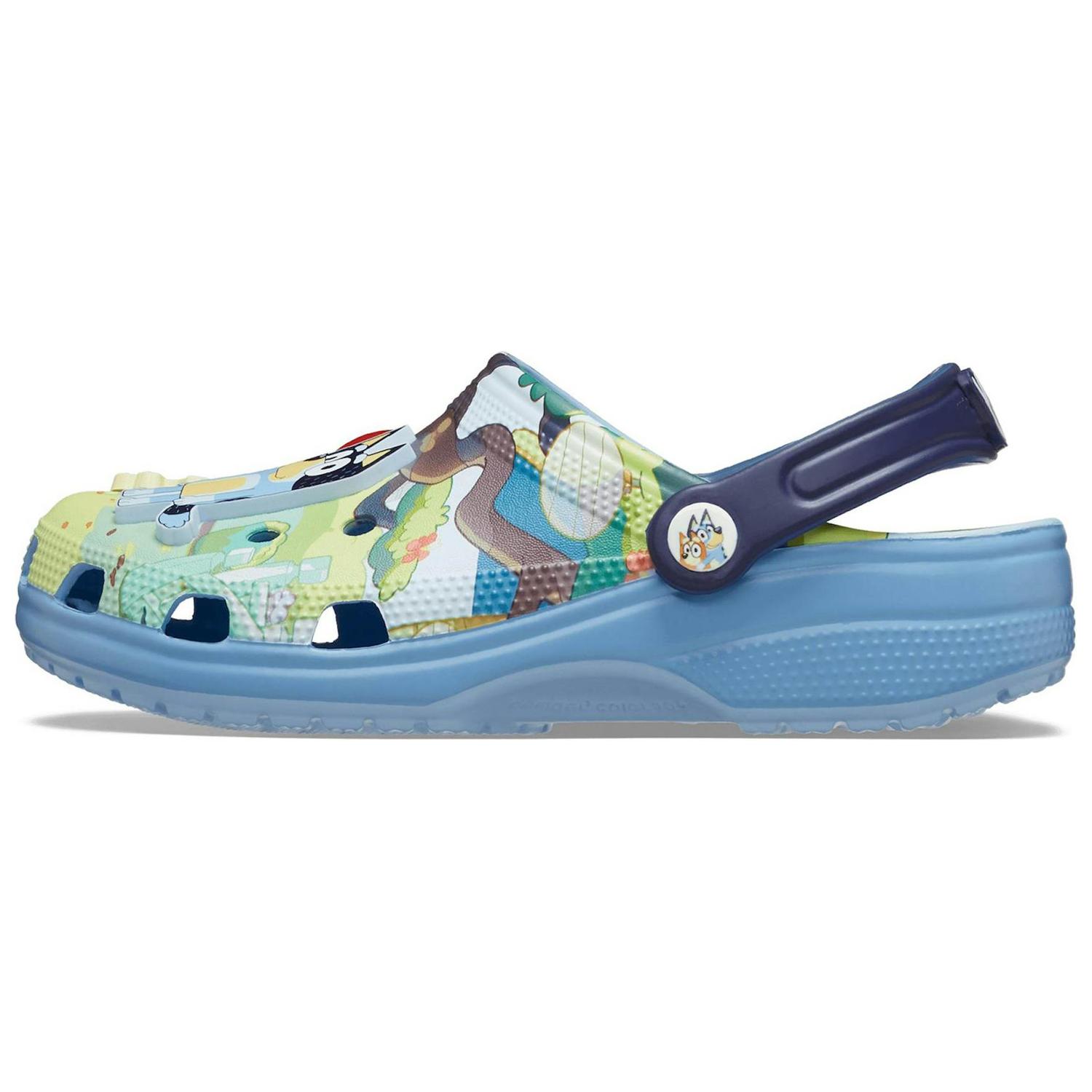 Классический сабо Bluey Crocs, Blue