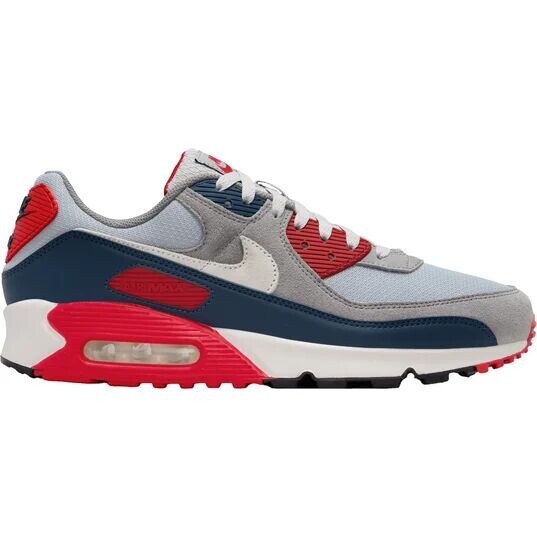

Кроссовки Nike Air Max 90, цвет Heller Rauch/Phantom/Navyblau