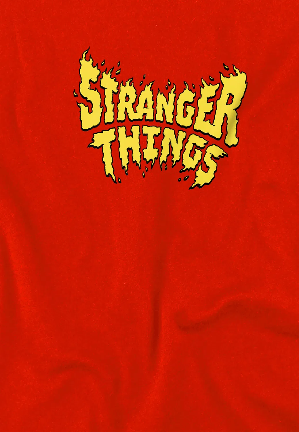 Худи для детей Stranger Things с логотипом, красный — фото 2