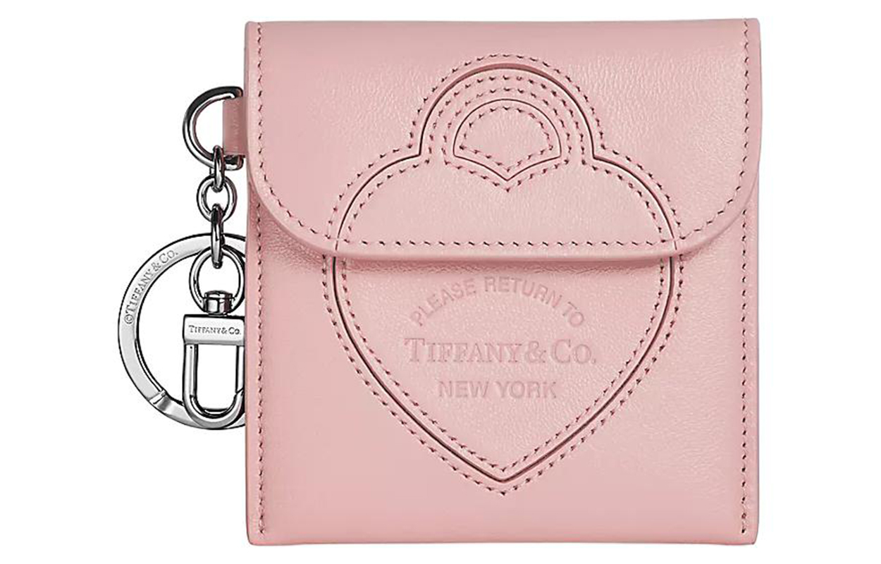 

TIFFANY & CO. Сумка-подвеска из кожи наппа, Rose