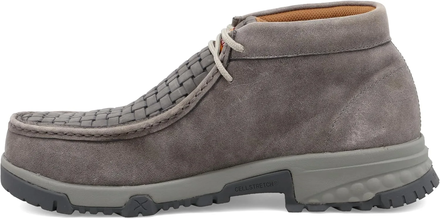 Мужские лоферы и кроссовки Twisted X Chukka, серый — фото 2