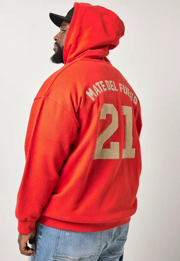 

Толстовка на молнии с задним значком Sthuge, Red, Красный, Толстовка на молнии с задним значком Sthuge, Red