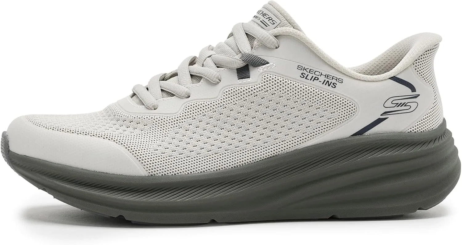 Мужские кроссовки Skechers Bobs Skillz, Natural Olive Green — фото 4