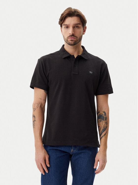 

Рубашка поло стандартный крой J30J327040 Calvin Klein Jeans, черный