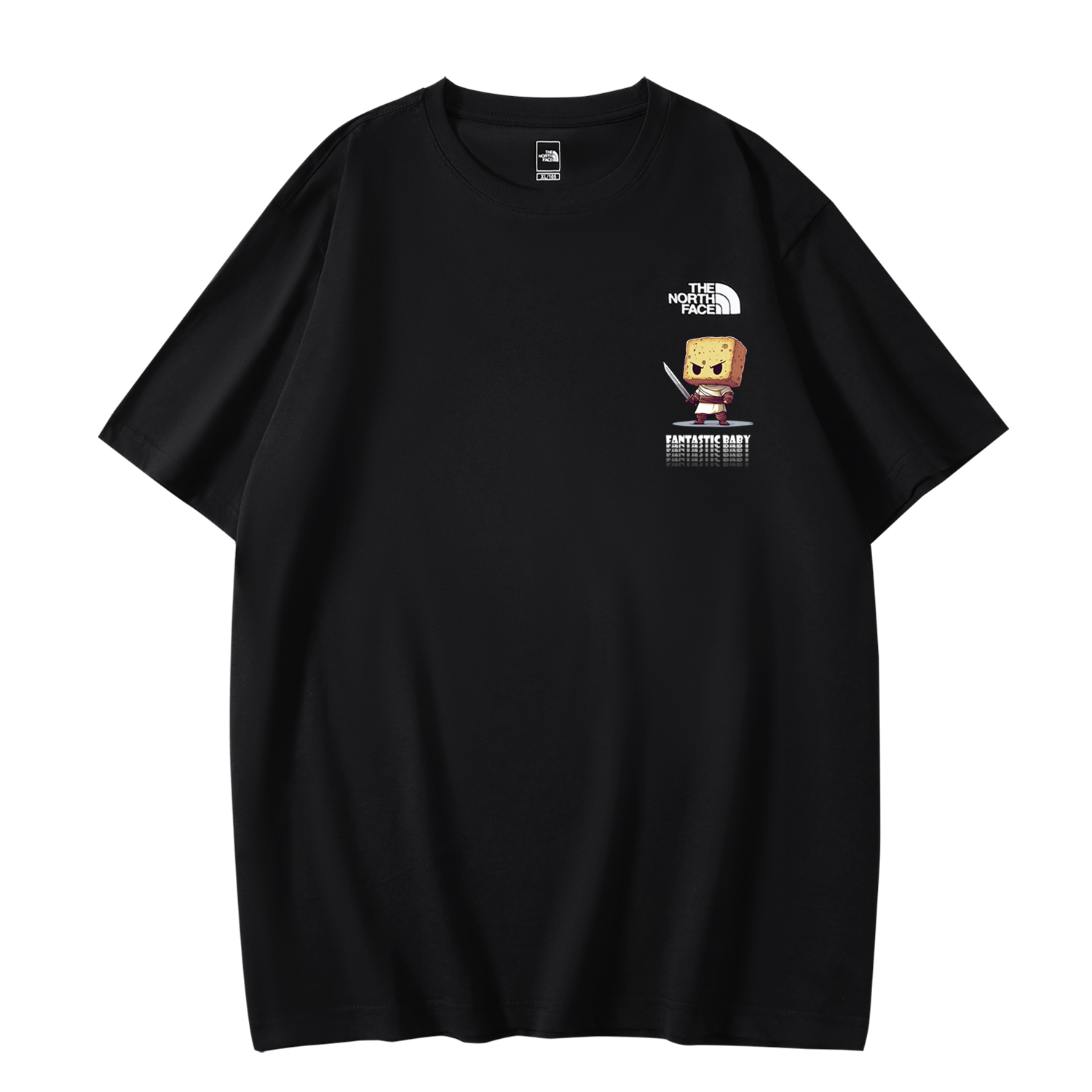 

Футболка унисекс черная THE NORTH FACE