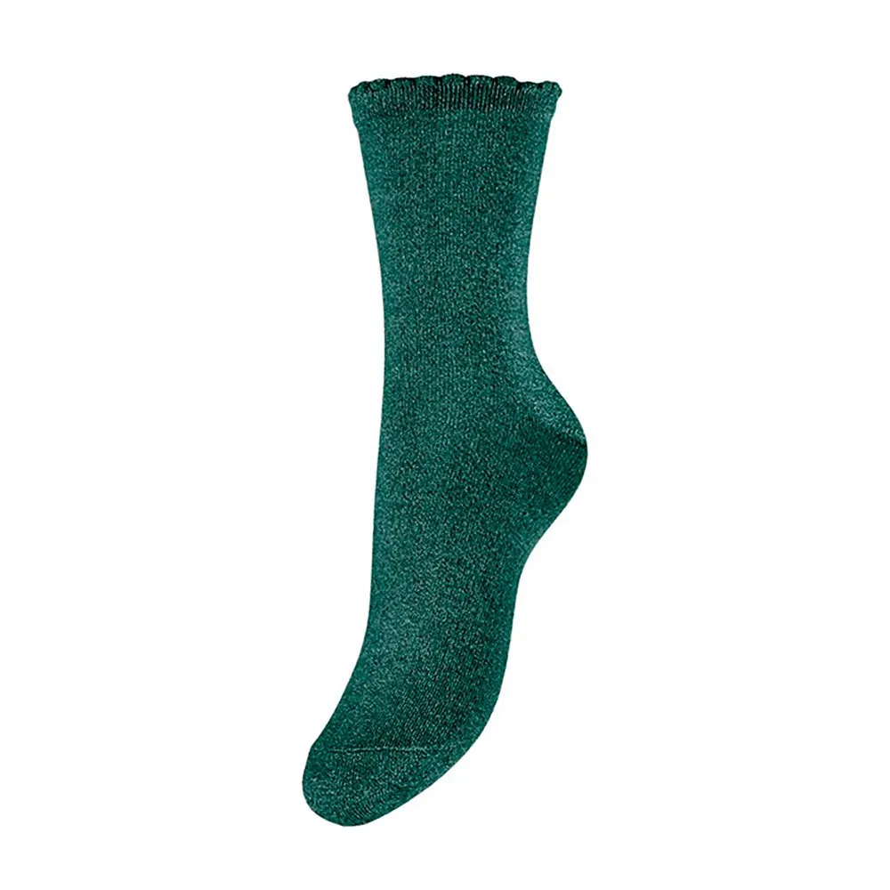 

Носки Pieces Ebby Glitter Long, зеленый