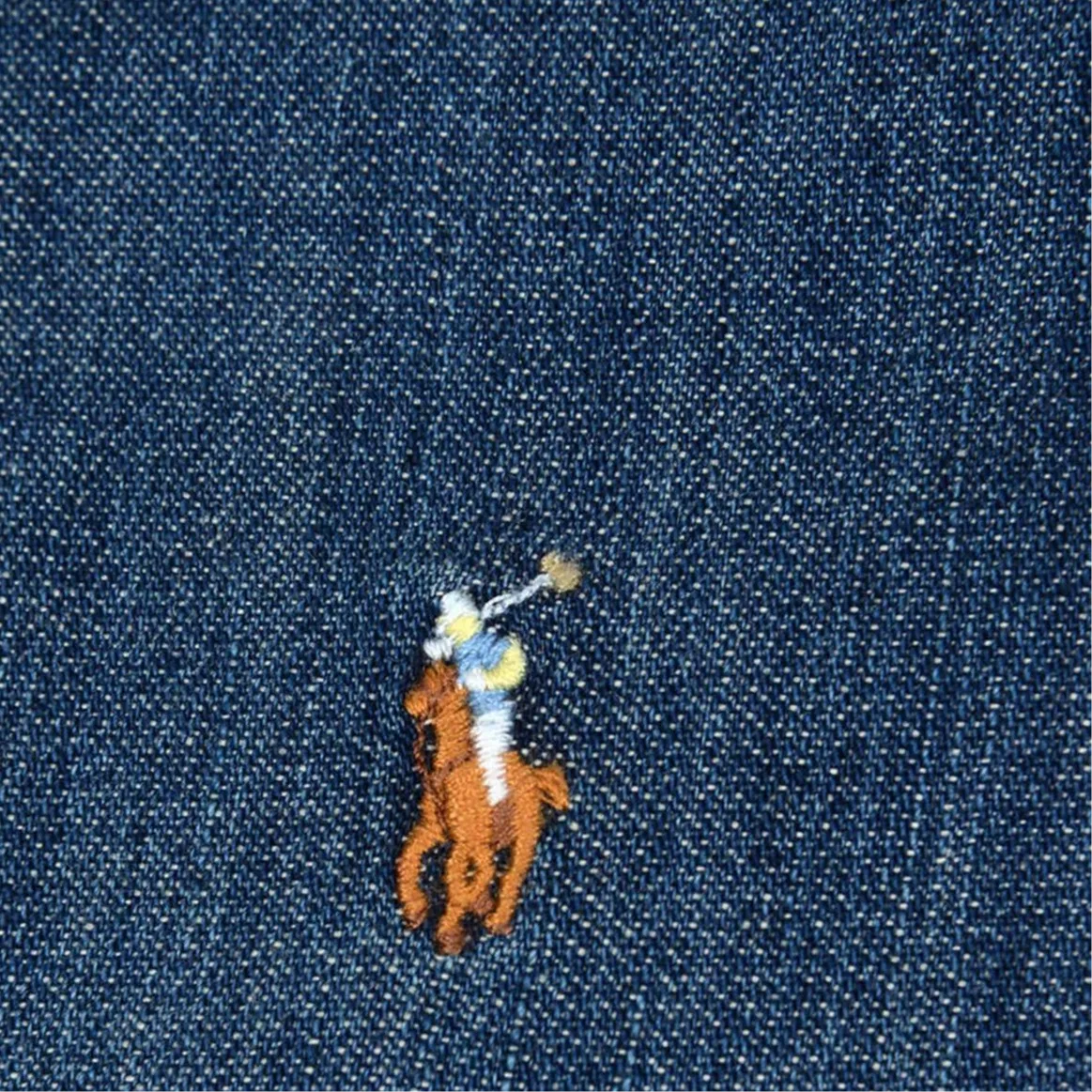 Платье индиго Polo Ralph Lauren для детей — фото 4