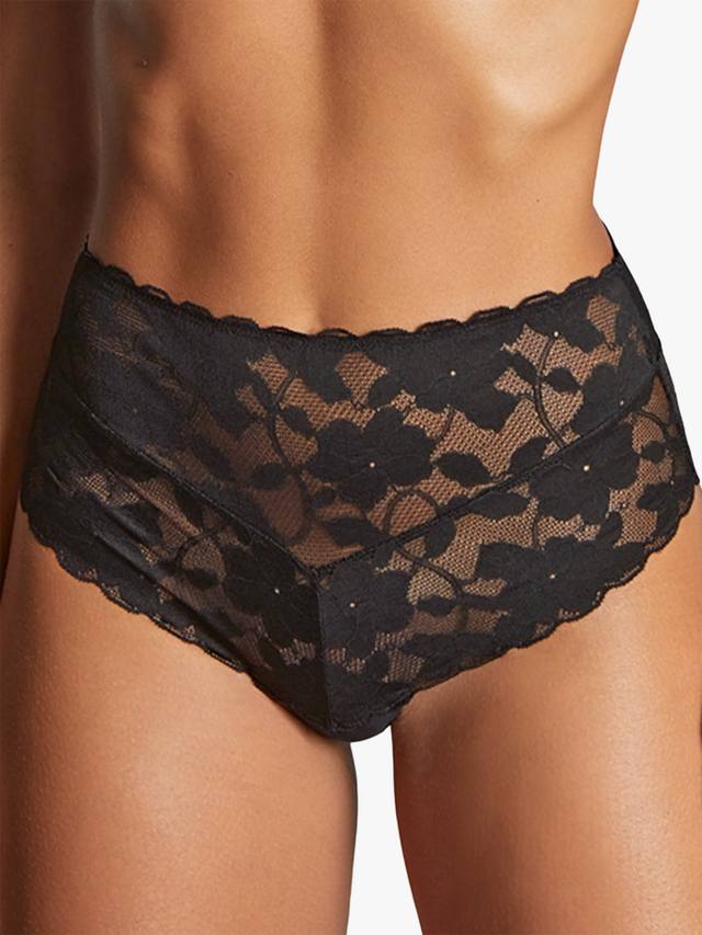 

Ажурные трусики Amour с высокой талией Panache, Black