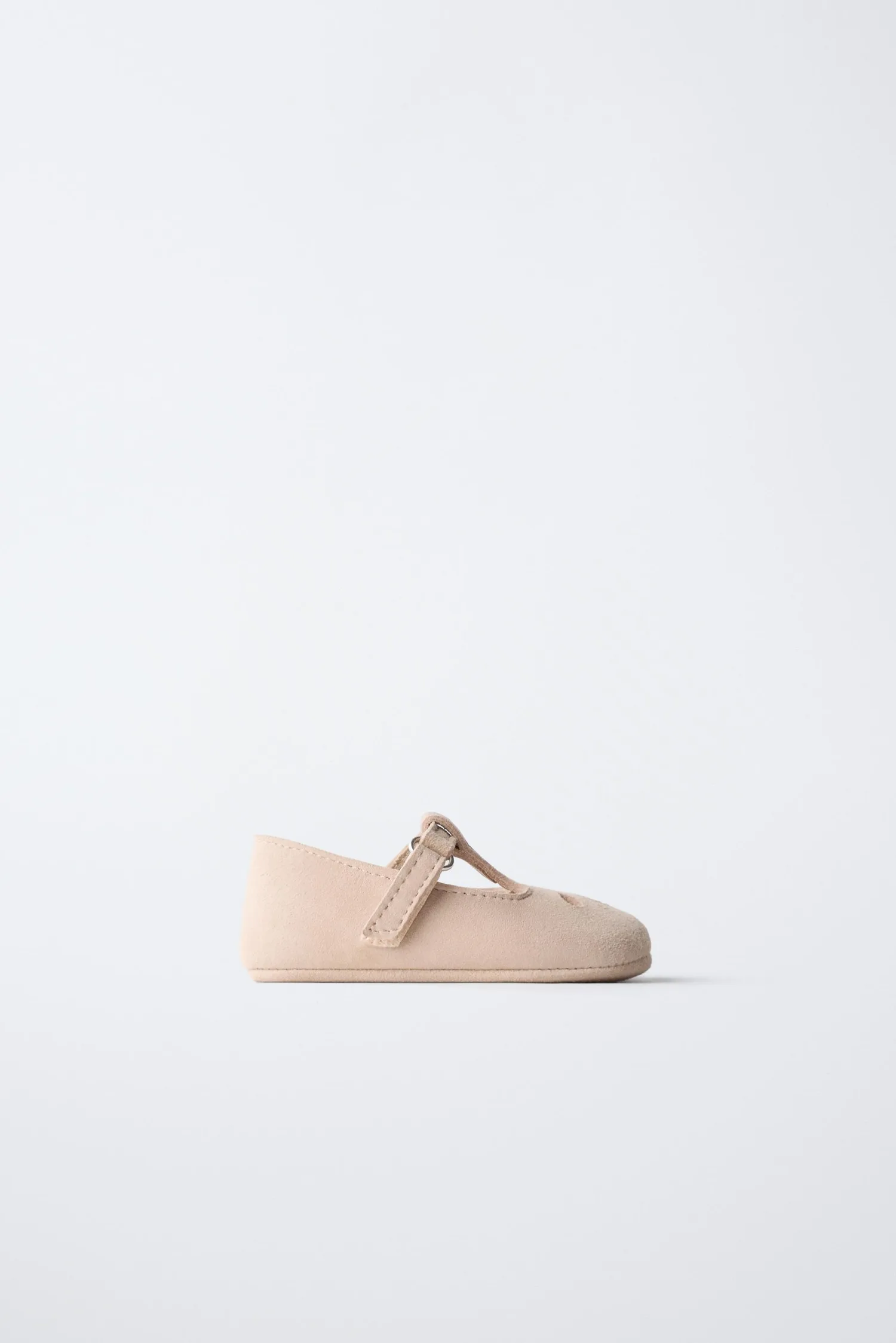 Кожаные туфли Zara, розовый
