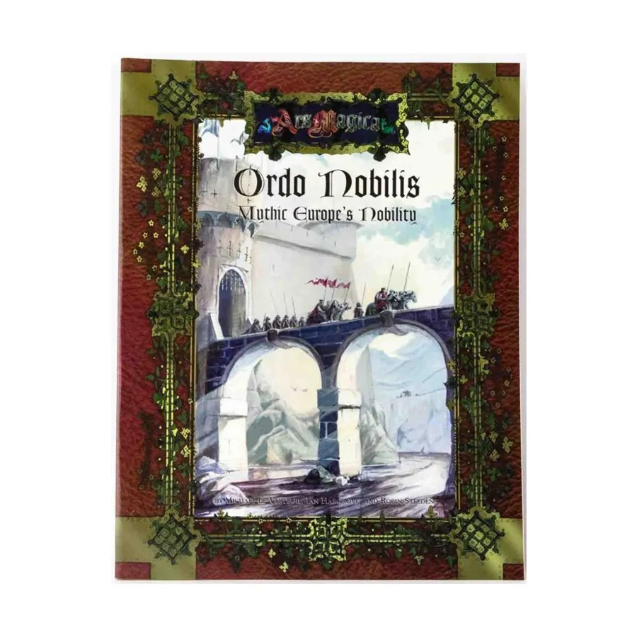 

Ordo Nobilis - Mythic Europe's Nobility, Ars Magica (1st-4th Edition) (Atlas Games), мягкая обложка