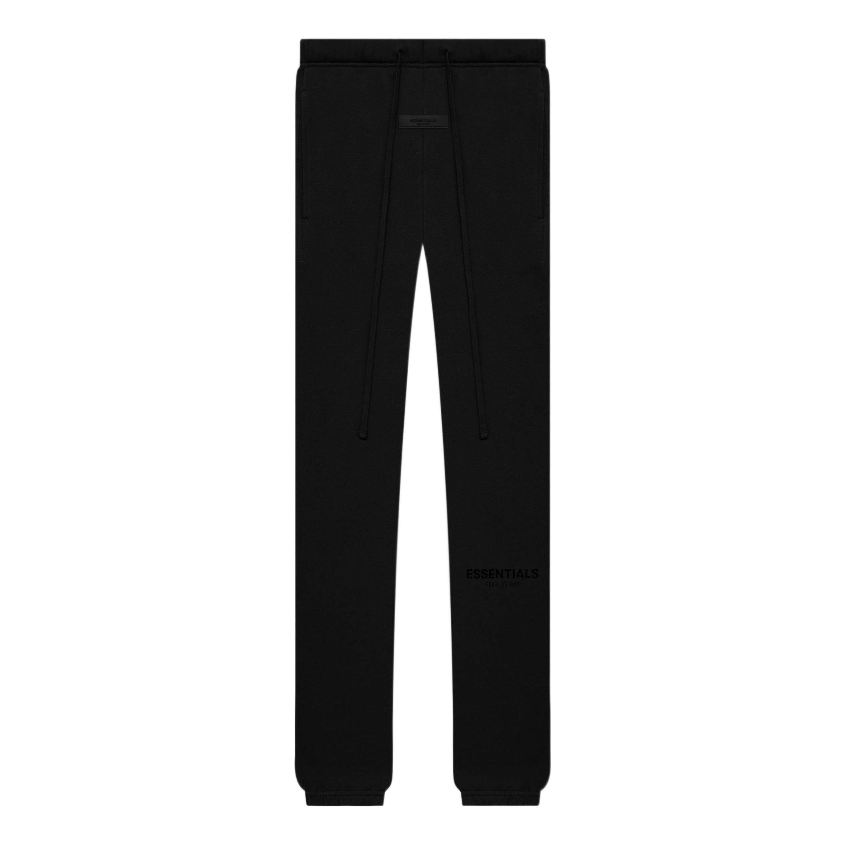 

Спортивные брюки Fear of God Essentials SS22 Sweatpants 'Stretch Limo' FOG-SS22-465, черный