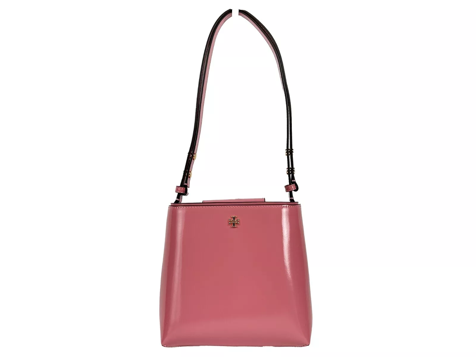 

Патентованная сумка-ведро Emerson Small Bucket Bag Purse розового цвета Tory Burch, Розовый, Патентованная сумка-ведро Emerson Small Bucket Bag Purse розового цвета Tory Burch