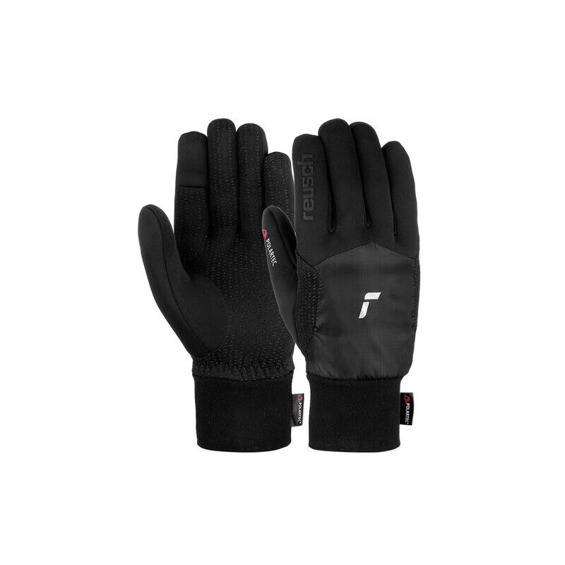 

Лыжные перчатки Reusch, цвет black/plateado/plateado