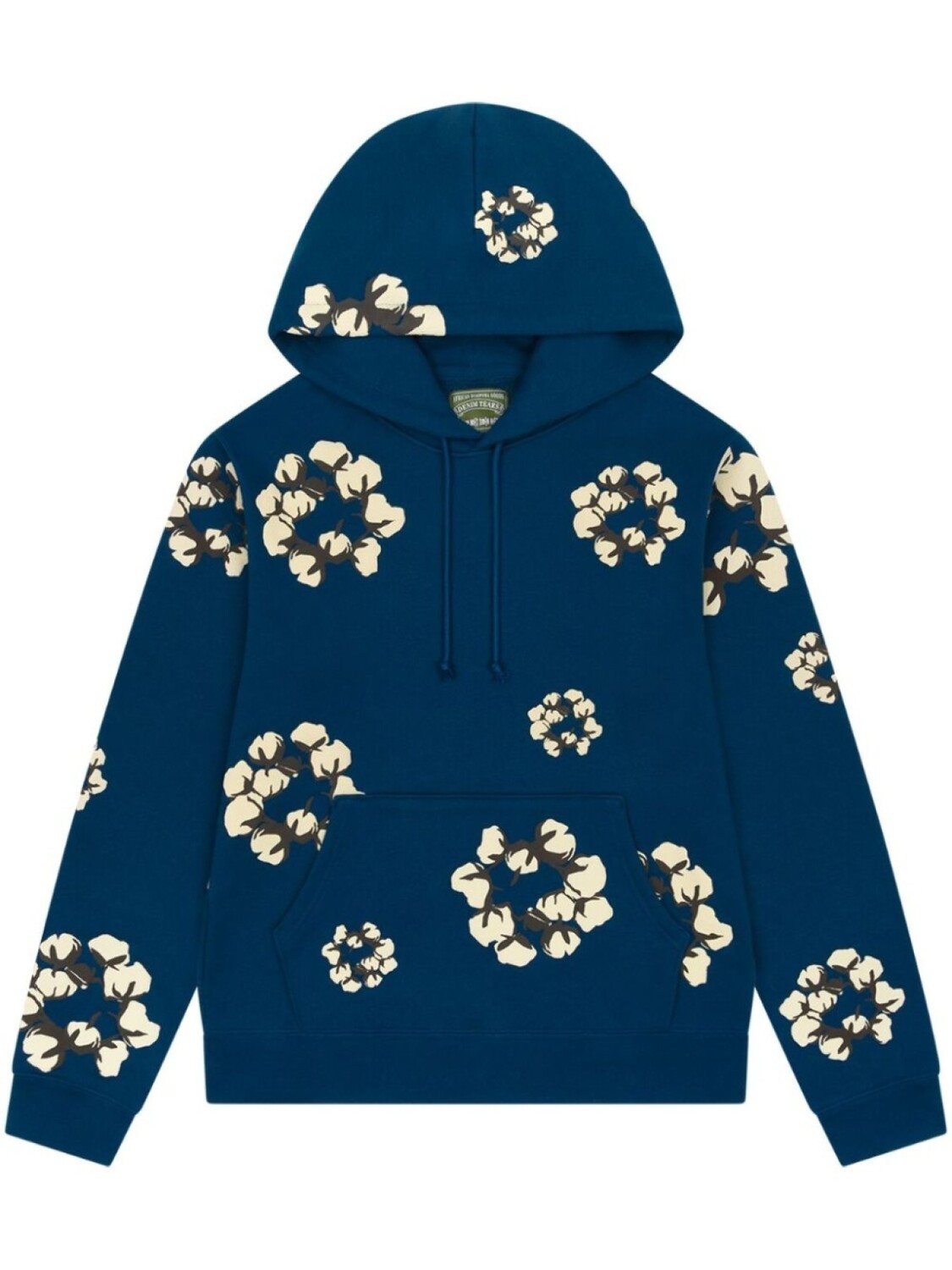 

Толстовка с капюшоном Cactus Tears Wreath Denim Tears, синий