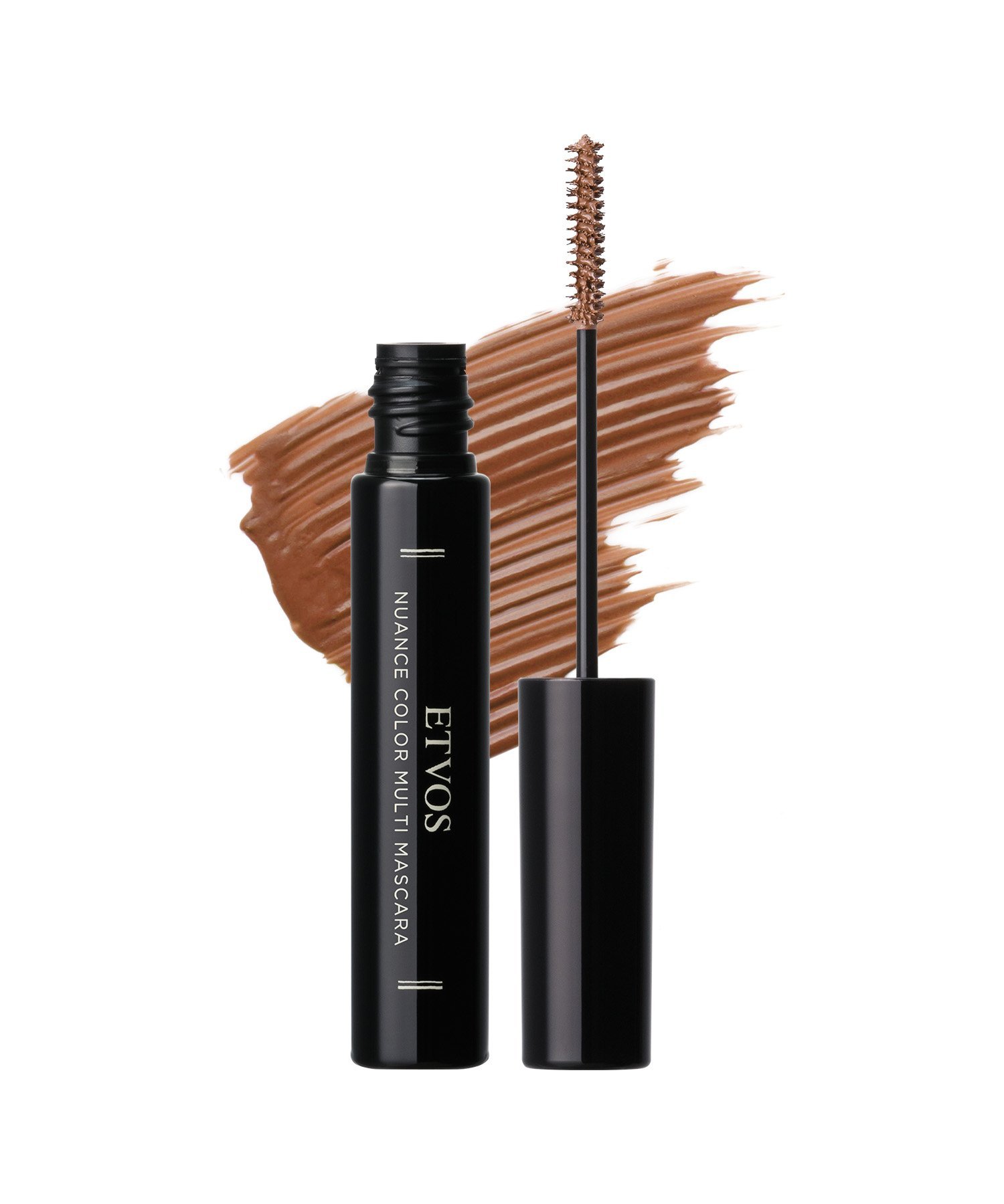 Тушь для ресниц Nuance Color Multi [Тушь, Цветная тушь, Подкручивание, Длина, Средство для снятия мыла] Etvos, #BasicBrown