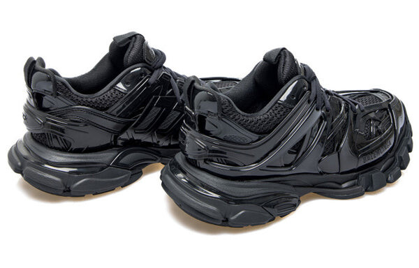 Кроссовки track 1.0 'black patent' Balenciaga, черный — фото 3