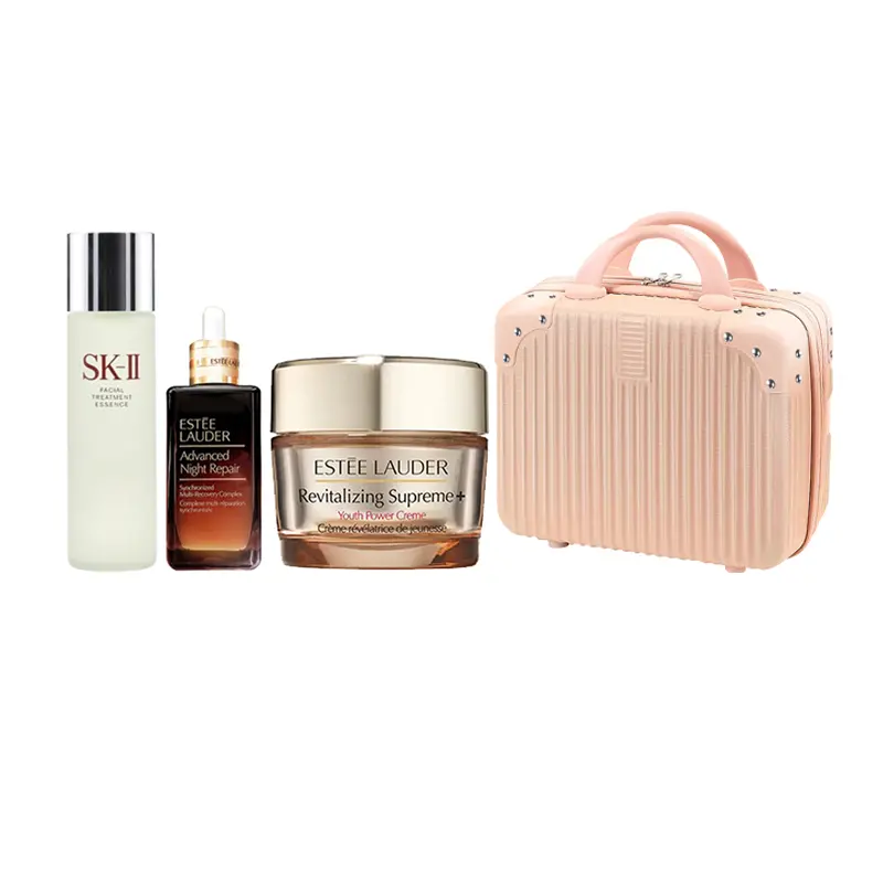 ESTEE LAUDER Yashilandai седьмое поколение сыворотка small brown bottle набор из трех предметов косметичка — фото 4