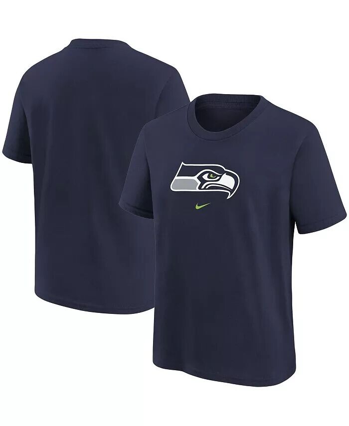 

Темно-синяя футболка с логотипом Big Boys College Seattle Seahawks Nike