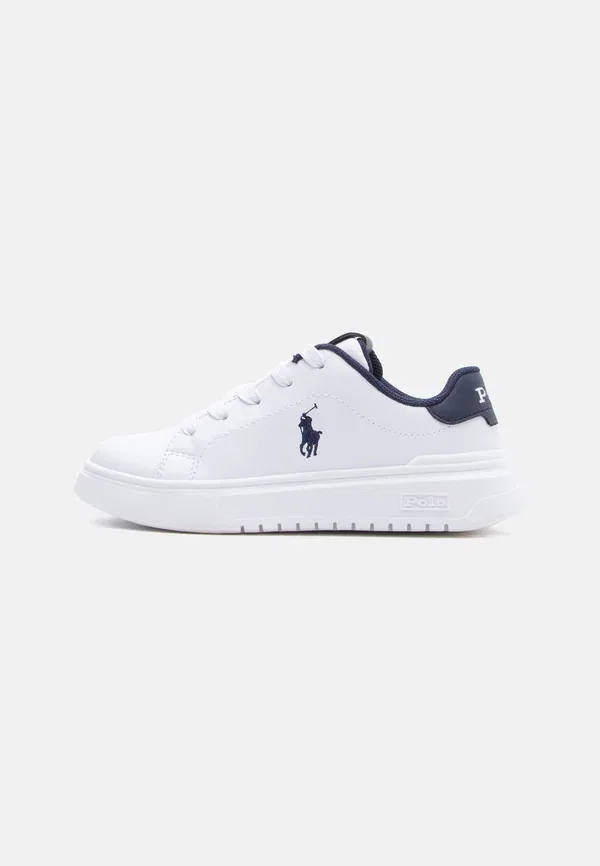 Кроссовки Heritage court super trainers Polo Ralph Lauren, белый/темно-синий