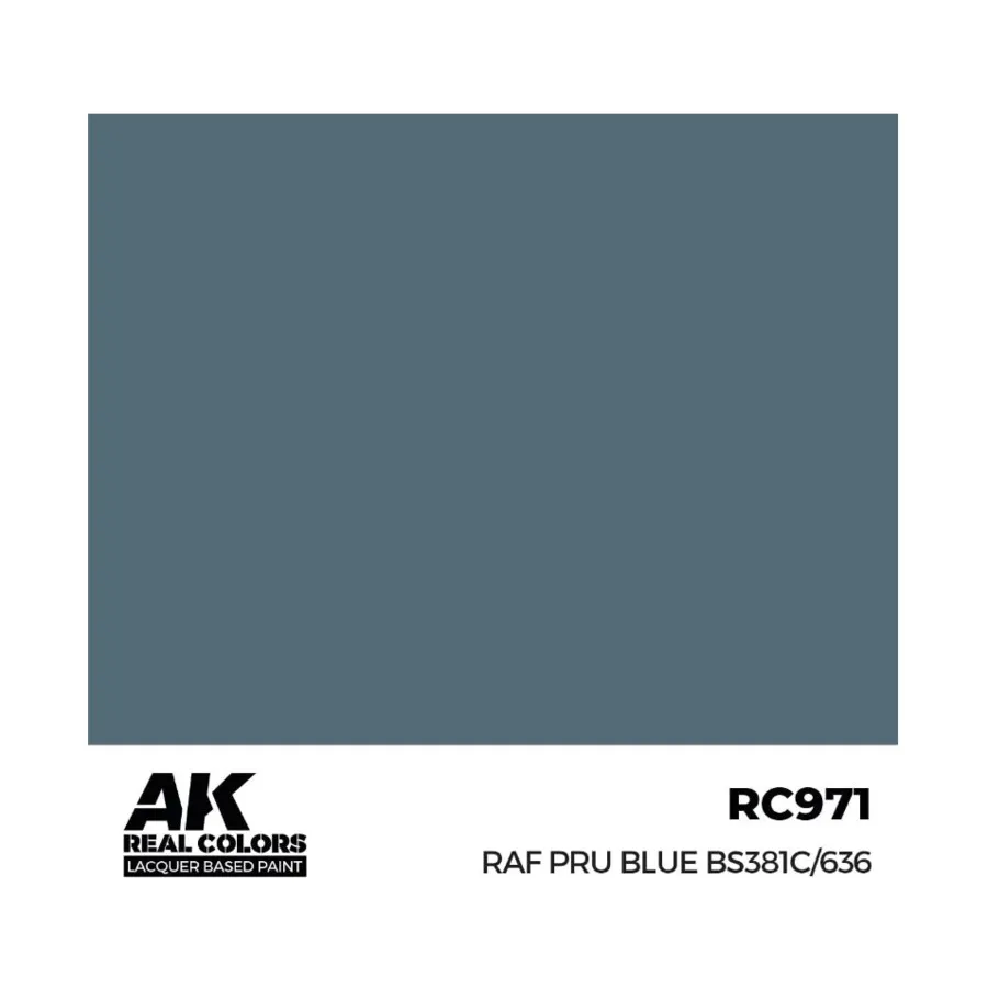 

РАФ ПРУ Синий BS381C/636, Paint - Real Color, Dropper Bottles (AK-Interactive)