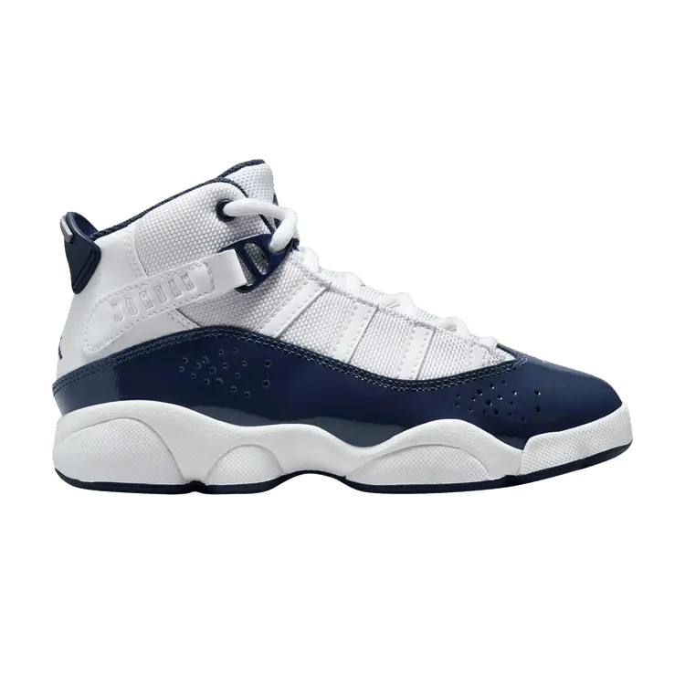 

Кроссовки Air Jordan Jordan 6 Rings PS 'Midnight Navy', синий