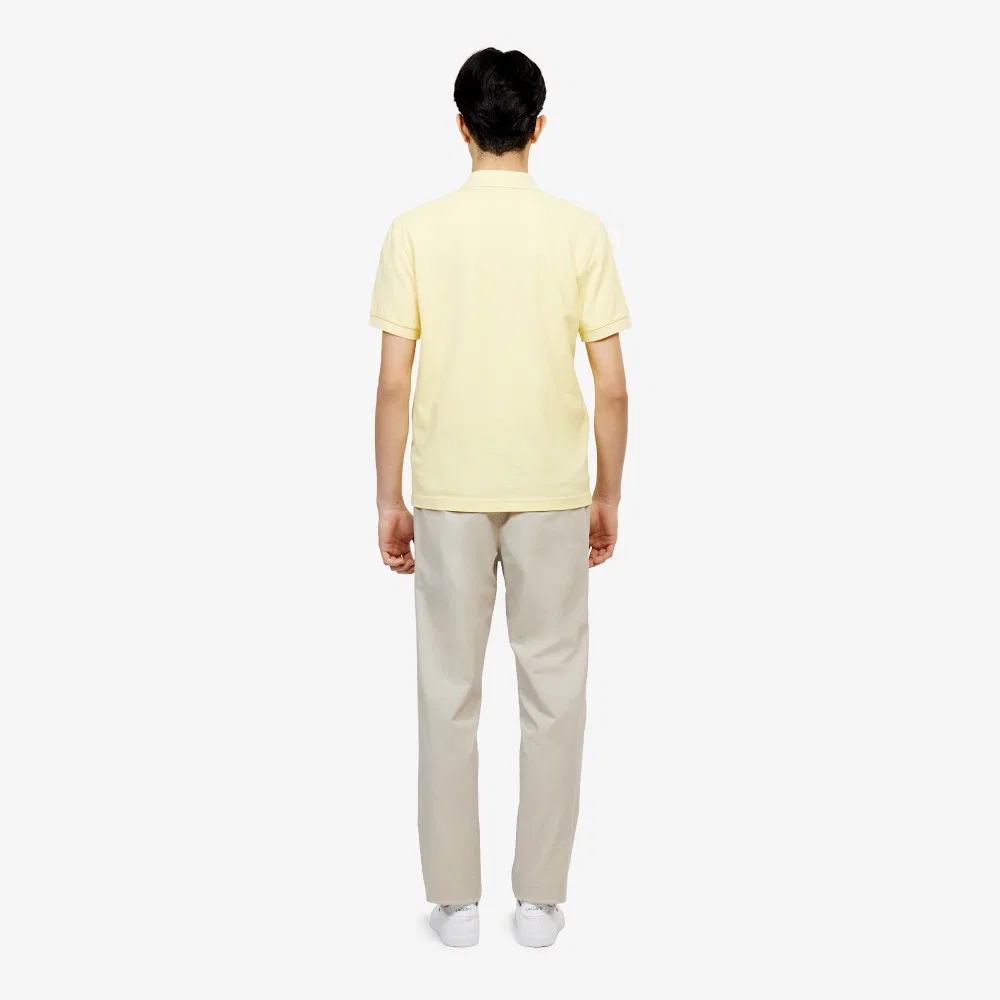 Мужские зауженные чиносы бежевые от Lacoste — фото 3