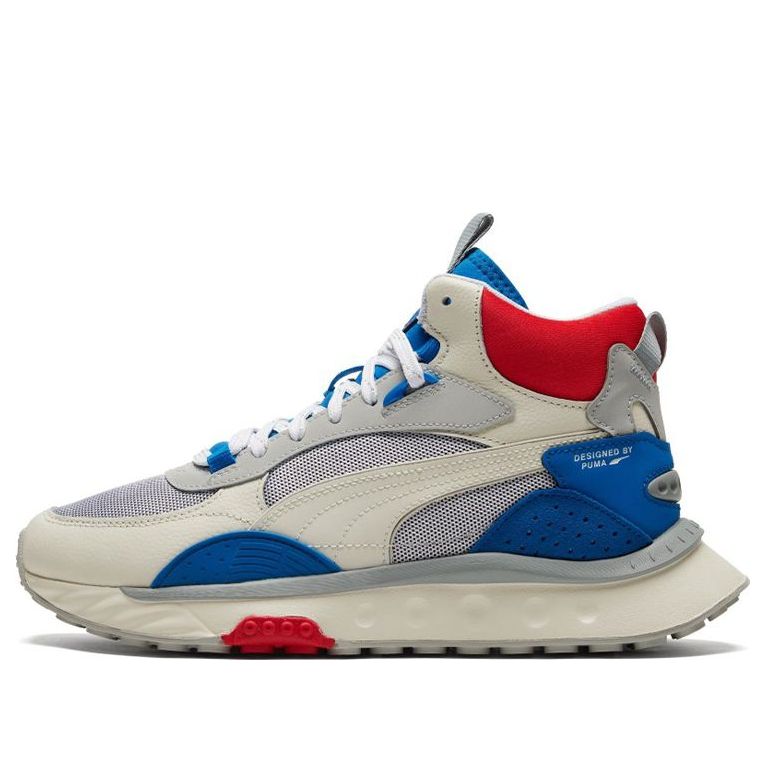 

Спортивные кроссовки PUMA Wild Rider Mid 'Ivory Glow Future Blue', красный