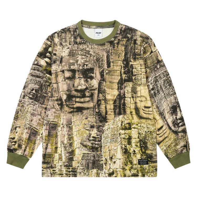 

Лонгслив Palace 2-Tone Waffle Long-Sleeve, Camo