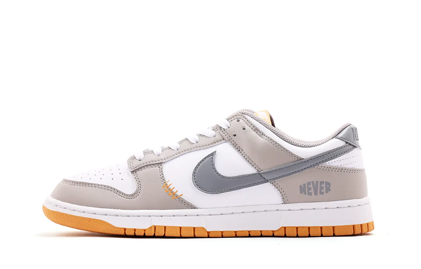 

Nike Износостойкие, легкие и дышащие низкие скейтбордные кроссовки Dunk, унисекс, серый и белый