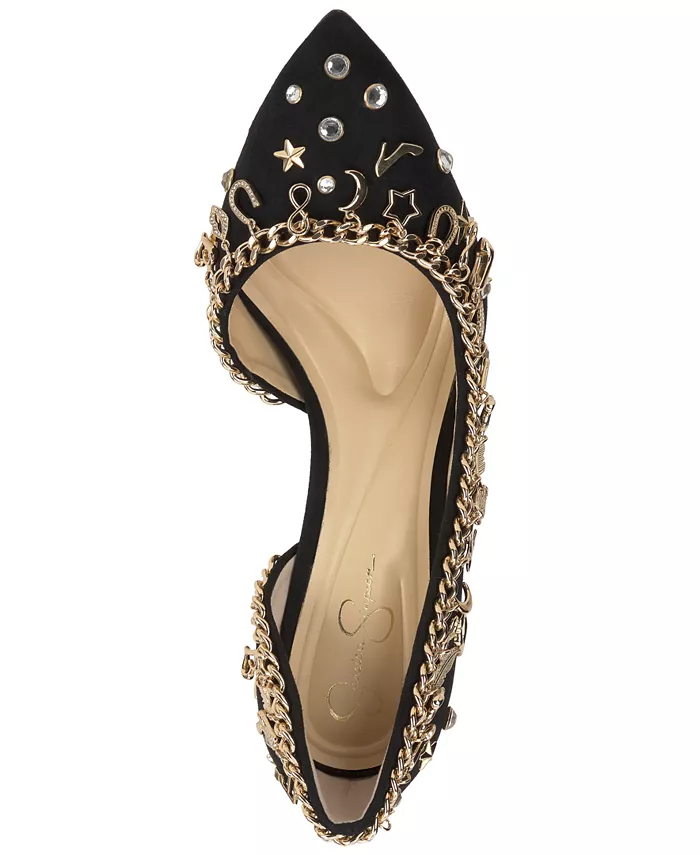 Женские туфли-лодочки Palias Anniversary Charm Jessica Simpson, черный — фото 4