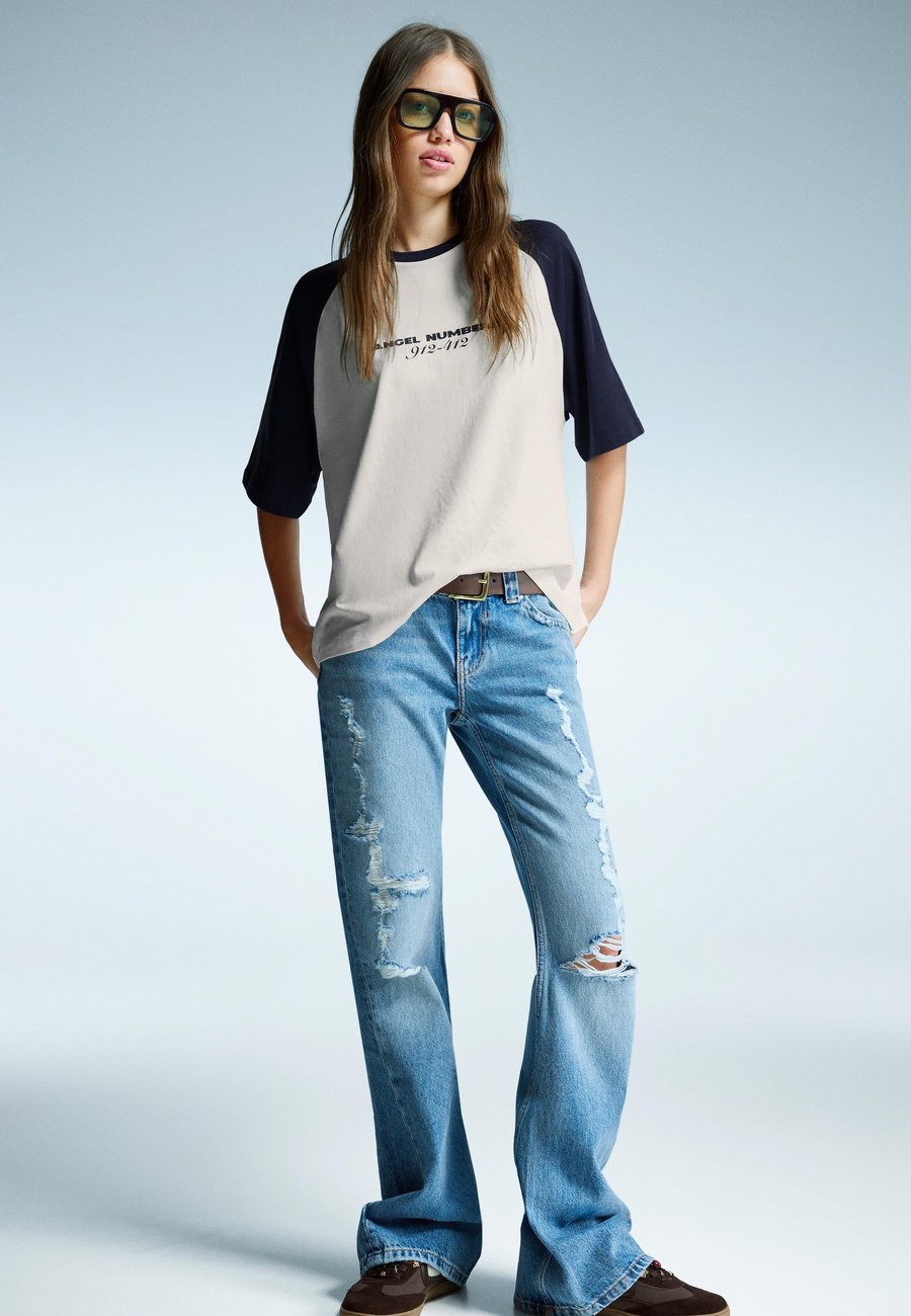 

Футболка Bershka SHORT SLEEVE , Royal Blue