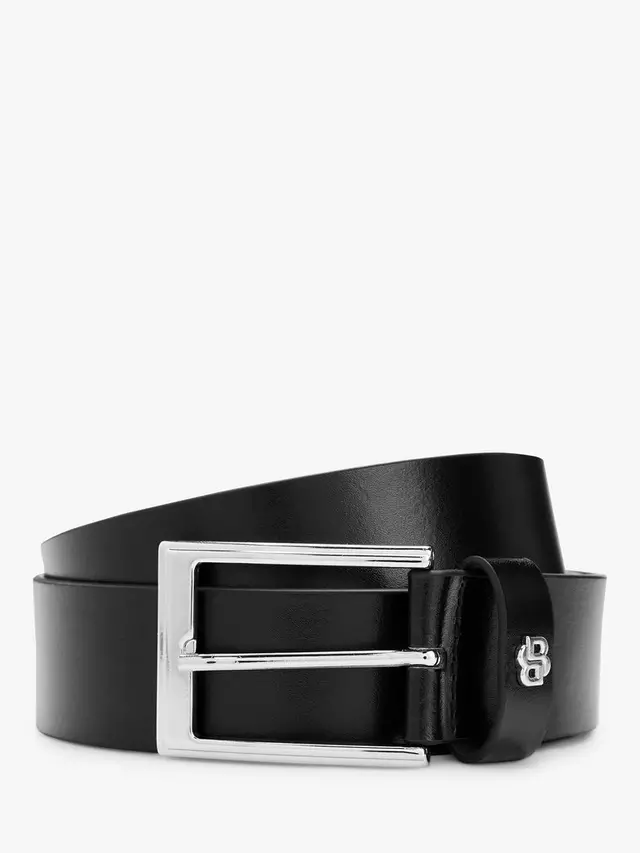 

Ремень HUGO BOSS BOSS Emal Italian Cow Leather, черный
