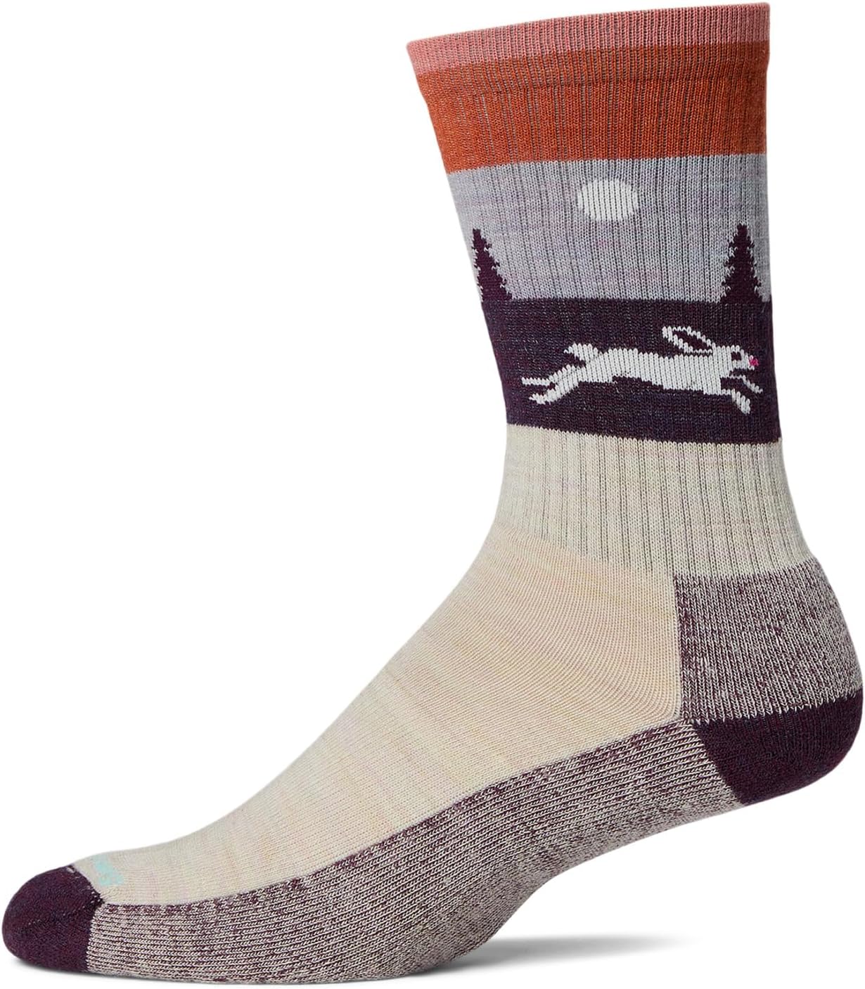 

Носки Smartwool Everyday Hare Chase Crew Socks, цвет Moonbeam