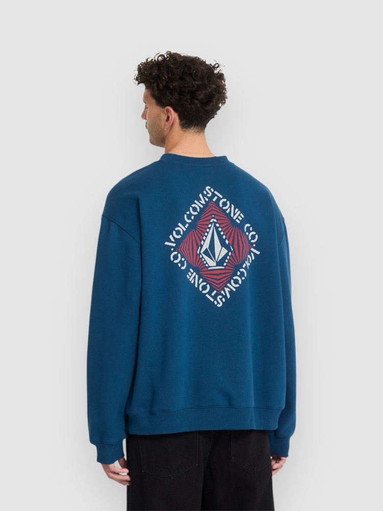 

Свитер Volcom Watanite Crew Sweater, cosmic blue