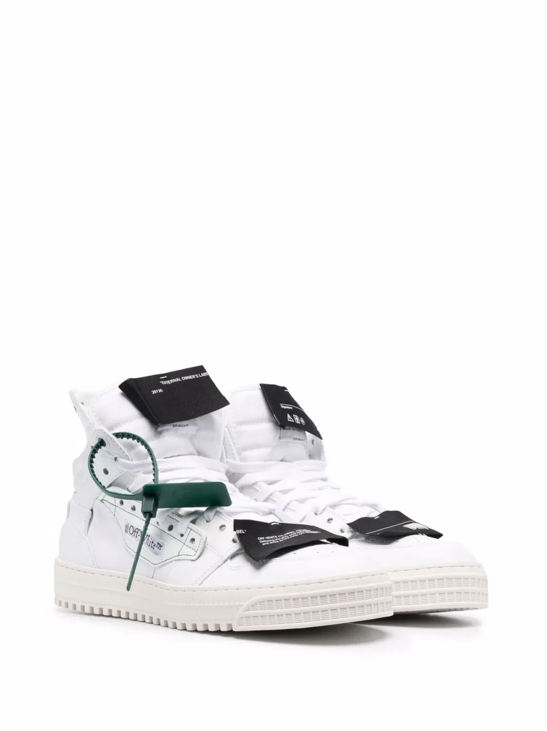 Высокие кроссовки 3.0 Off Court Off-White, белый — фото 2