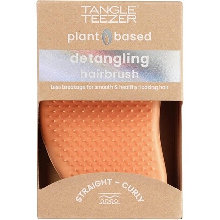 Расческа Tangle Teezer, оригинальная щетка для растений, распутывающая расческу для влажных и сухих волос, тонкие вьющиеся, густые афро, идеально подходит для всех типов волос, оранжевый. — фото 3