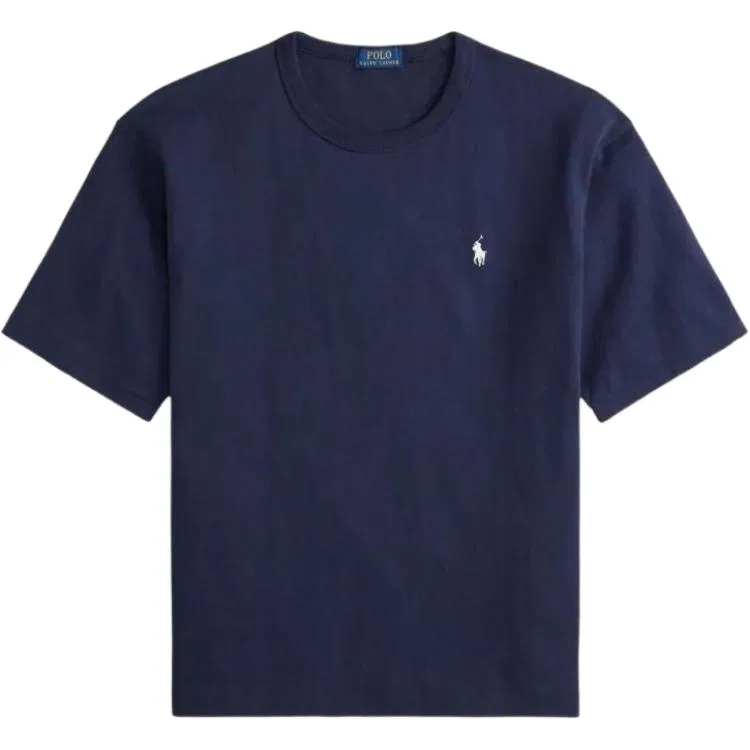 Футболка с коротким рукавом Polo Ralph Lauren темно-синяя