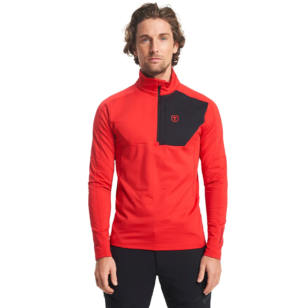 

Толстовка Tenson TXlite half zip, красный/оранжевый