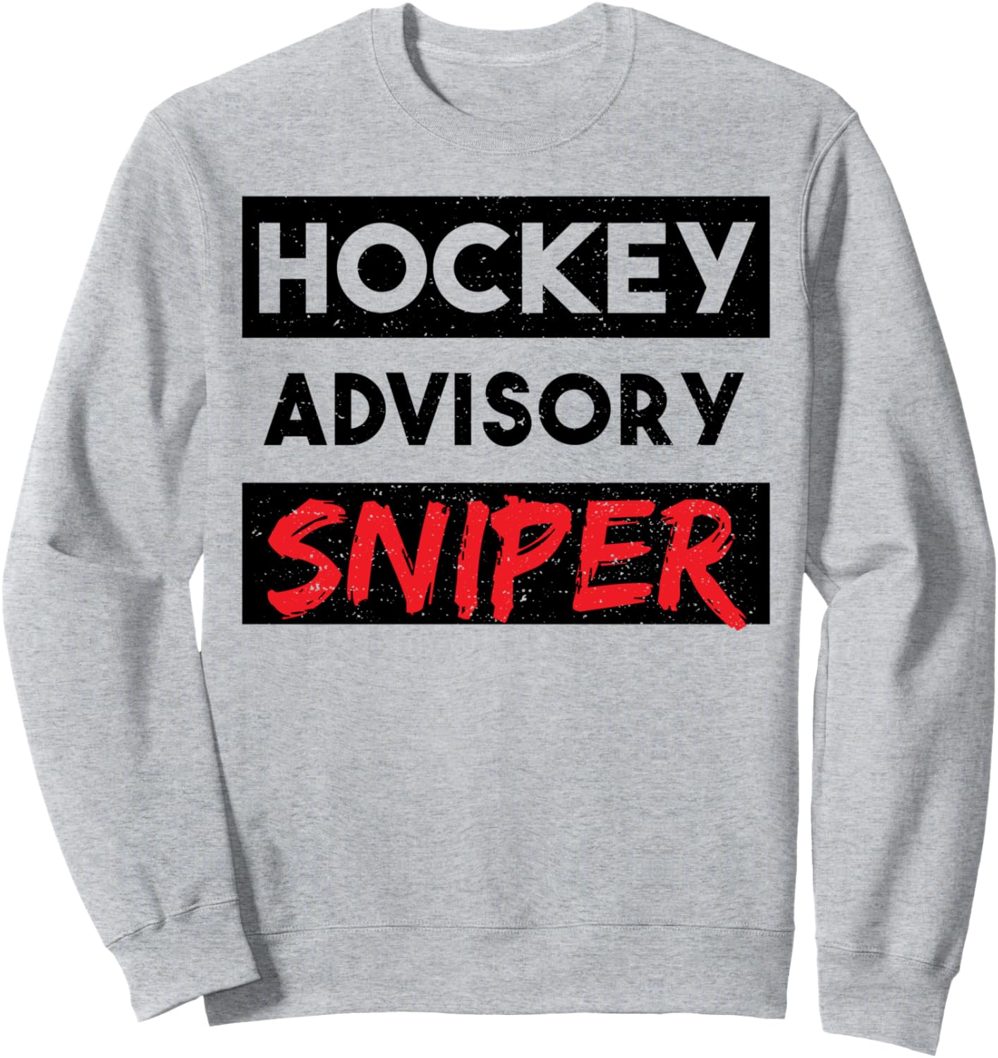 

Хоккеисты: Толстовка «Снайпер» от Hockey Advisory Designsbyjnk5 Hockey Lover, серый