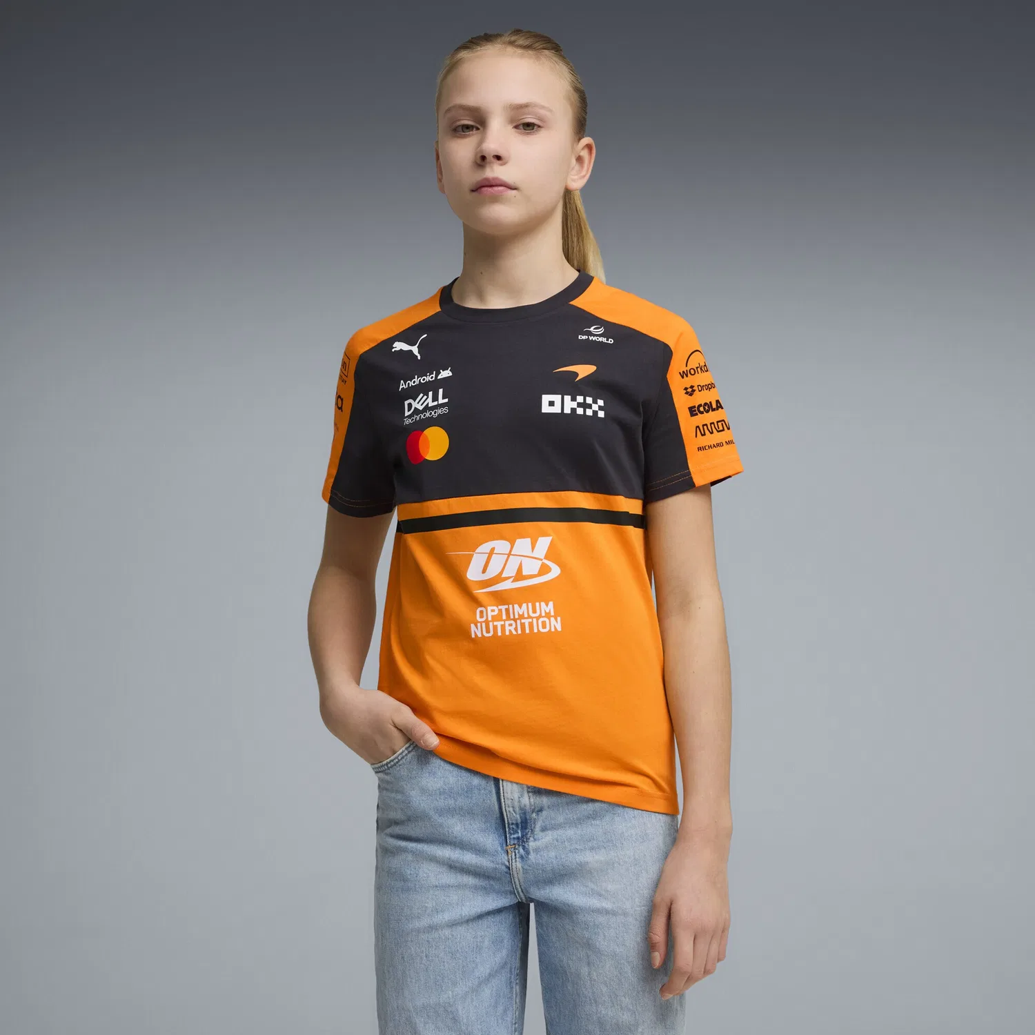 Футболка для тренировок Puma, Mandarine — фото 3