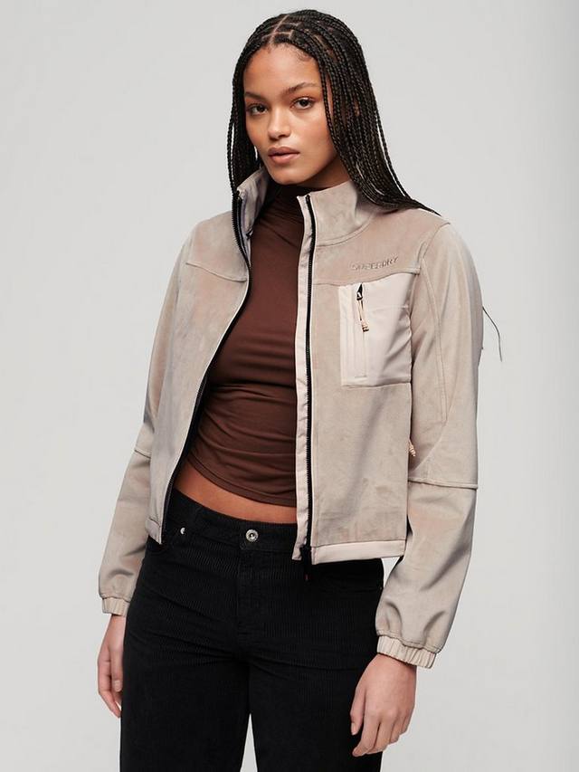 

Треккерская куртка премиум - класса Superdry, цвет Chateau Gray