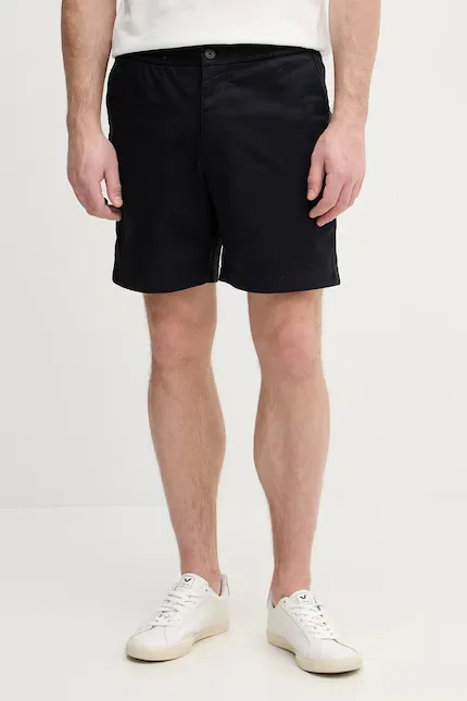 Шорты хлопковые с эластаном Lacoste, синий