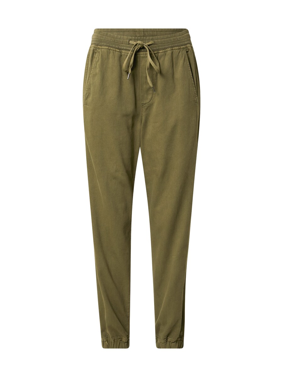 

Зауженные брюки GAP, оливковый